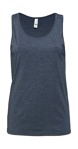 Bella Unisex Jersey Tank, Heather Navy, 2XL bedrucken, Art.-Nr. 175062047