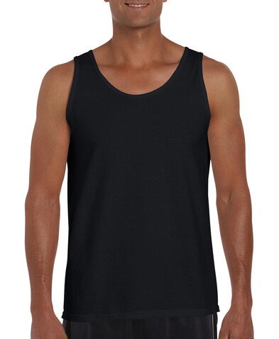 Gildan Softstyle Adult Tank, Black, 2XL bedrucken, Art.-Nr. 175091017