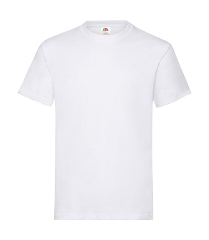 Fruit of the Loom Heavy Cotton T, White, 2XL bedrucken, Art.-Nr. 180010007