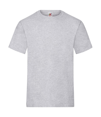 Fruit of the Loom Heavy Cotton T, Heather Grey, L bedrucken, Art.-Nr. 180011235