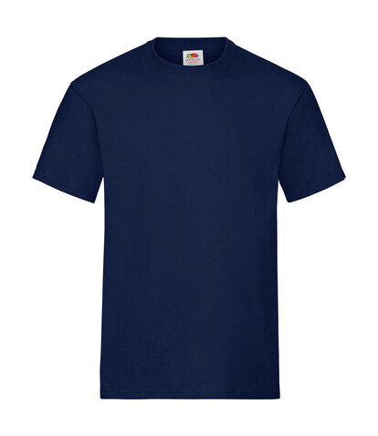 Fruit of the Loom Heavy Cotton T, Navy, 2XL bedrucken, Art.-Nr. 180012007