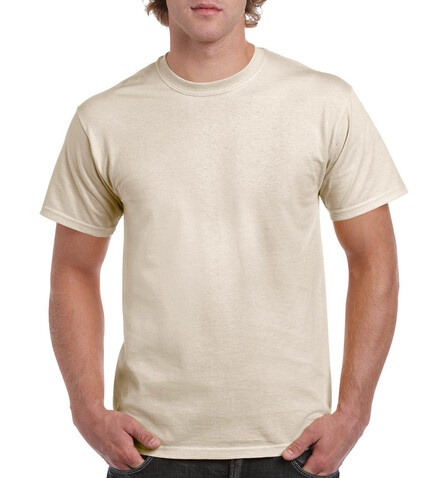 Gildan Heavy Cotton Adult T-Shirt, Natural, XL bedrucken, Art.-Nr. 180090086