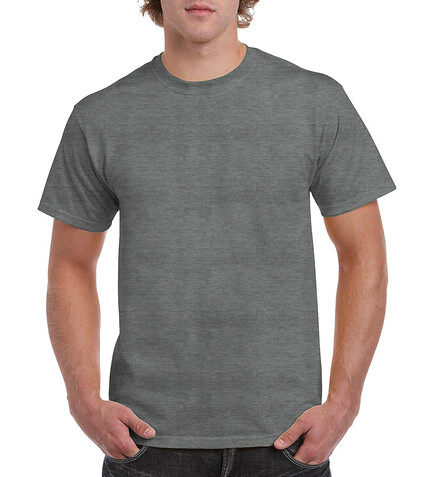 Gildan Heavy Cotton Adult T-Shirt, Graphite Heather, L bedrucken, Art.-Nr. 180091315