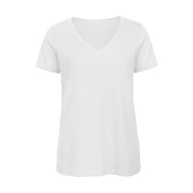 B &amp;amp; C Organic Inspire V T /women, White, XS bedrucken, Art.-Nr. 182420002