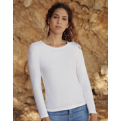 Fruit of the Loom Ladies` Valueweight Long Sleeve T bedrucken, Art.-Nr. 18401 Fruit of the Loom Ladies` Valueweight Long Sleeve T bedrucken, Art.-Nr. 18401