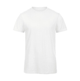 B &amp;amp; C Inspire Slub T /men, Chic Pure White, 3XL bedrucken, Art.-Nr. 184420058