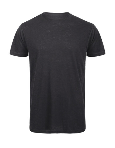 B &amp; C Organic Inspire Slub T /men, Chic Anthracite, 2XL bedrucken, Art.-Nr. 184421247