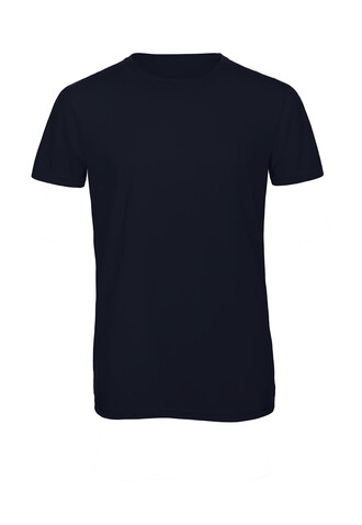 B &amp; C Triblend/men T-Shirt, Navy, S bedrucken, Art.-Nr. 186422003