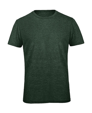 B &amp; C Triblend/men T-Shirt, Heather Forest, 2XL bedrucken, Art.-Nr. 186425047