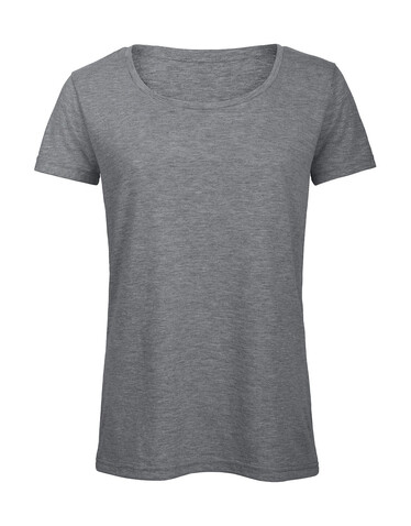 B &amp; C Triblend/women T-Shirt, Heather Light Grey, XS bedrucken, Art.-Nr. 187421132