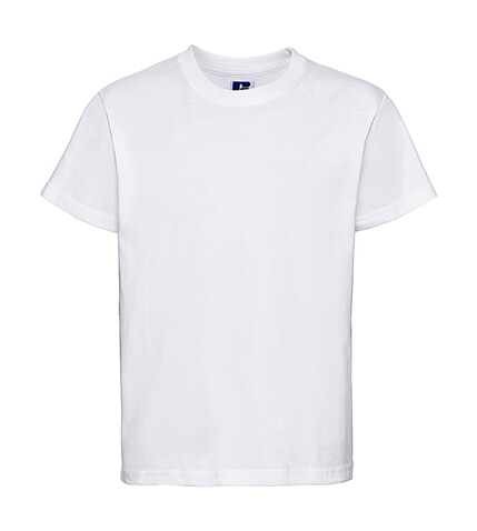 Russell Europe Kid`s Classic T-Shirt, White, XL (140/9-10) bedrucken, Art.-Nr. 188000006