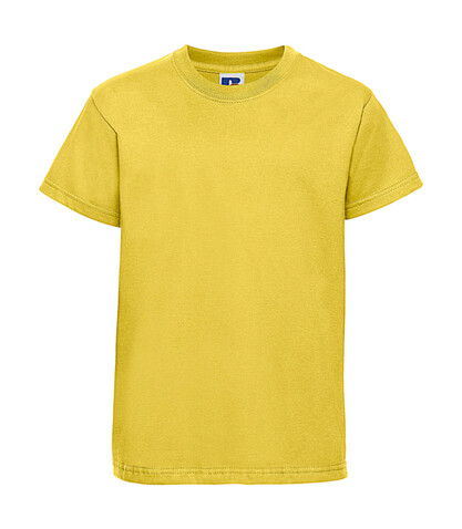 Russell Europe Kid`s Classic T-Shirt, Yellow, 2XL (152/11-12) bedrucken, Art.-Nr. 188006007