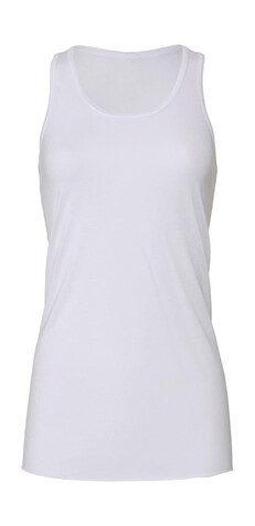Bella Flowy Racerback Tank Top, White, M bedrucken, Art.-Nr. 188060004