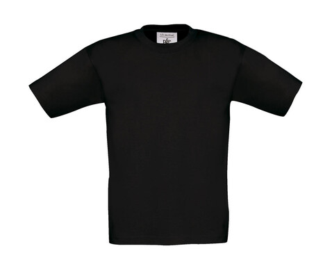 B &amp; C Exact 190/kids T-Shirt, Black, 9/11 (134/146) bedrucken, Art.-Nr. 188421016