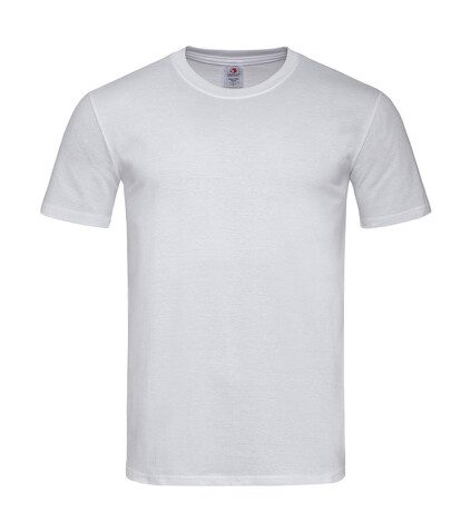 Stedman Classic-T Fitted, White, M bedrucken, Art.-Nr. 190050004