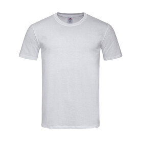 Stedman Classic-T Fitted, White, S bedrucken, Art.-Nr. 190050003