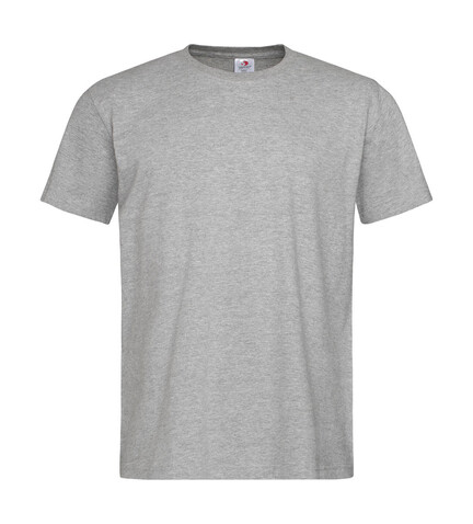 Stedman Comfort-T 185, Grey Heather, S bedrucken, Art.-Nr. 191051233