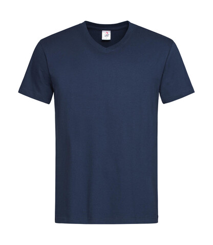 Stedman Classic-T V-Neck, Navy, 2XL bedrucken, Art.-Nr. 194052007