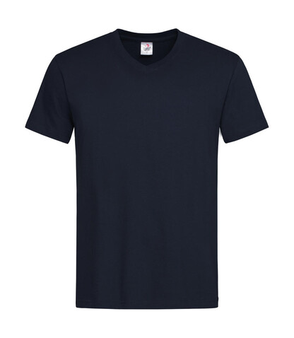Stedman Classic-T V-Neck, Blue Midnight, 2XL bedrucken, Art.-Nr. 194052037