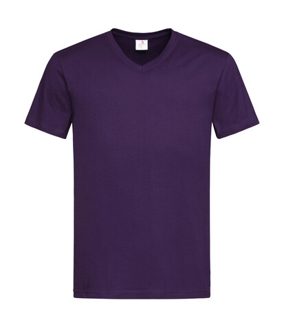 Stedman Classic-T V-Neck, Deep Berry, S bedrucken, Art.-Nr. 194054293