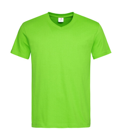 Stedman Classic-T V-Neck, Kiwi Green, S bedrucken, Art.-Nr. 194055253