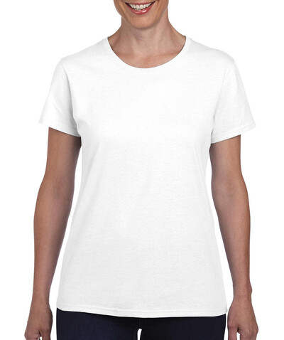 Gildan Heavy Cotton Women`s T-Shirt, White, 3XL bedrucken, Art.-Nr. 194090008