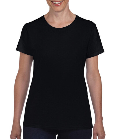 Gildan Heavy Cotton Women`s T-Shirt, Black, 3XL bedrucken, Art.-Nr. 194091018