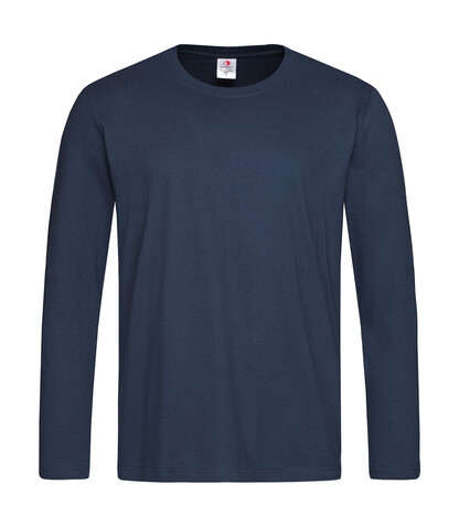 Stedman Classic-T Long Sleeve, Navy, S bedrucken, Art.-Nr. 195052003