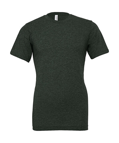 Bella Unisex Heather CVC Short Sleeve Tee, Heather Forest, L bedrucken, Art.-Nr. 195065555