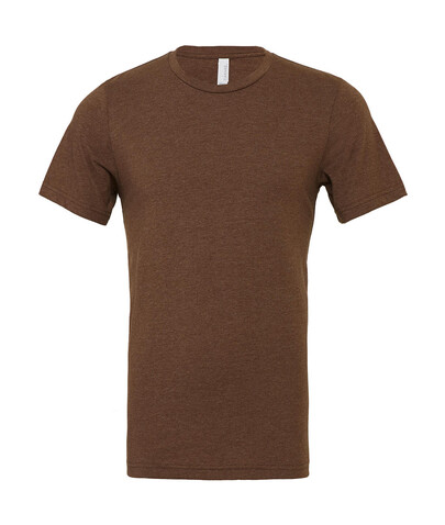Bella Unisex Heather CVC Short Sleeve Tee, Heather Brown, XL bedrucken, Art.-Nr. 195067136