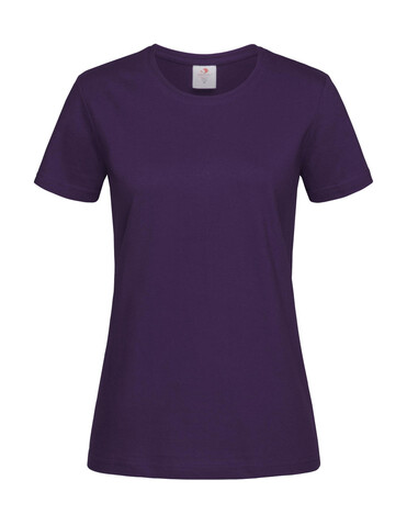 Stedman Classic-T Fitted Women, Deep Berry, XL bedrucken, Art.-Nr. 196054296
