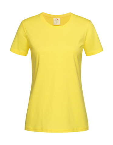 Stedman Classic-T Fitted Women, Yellow, 2XL bedrucken, Art.-Nr. 196056007