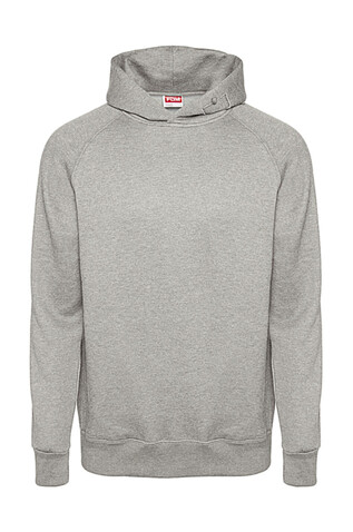 FDM Tagless Media Hoodie, Heather Grey, L bedrucken, Art.-Nr. 200551135