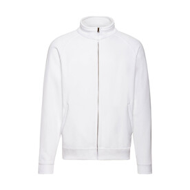 Fruit of the Loom Classic Sweat Jacket, White, L bedrucken, Art.-Nr. 204010005 Fruit of the Loom Classic Sweat Jacket, White, L bedrucken, Art.-Nr. 204010005