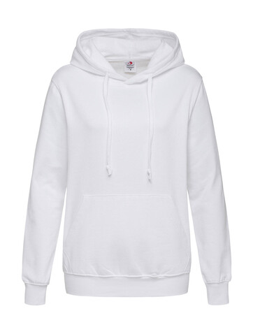 Stedman Sweat Hoodie Classic Women, White, S bedrucken, Art.-Nr. 205050003