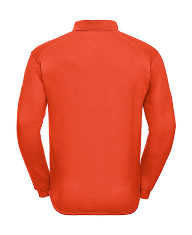 Russell Europe Heavy Duty Collar Sweatshirt, Orange, 3XL bedrucken, Art.-Nr. 212004108