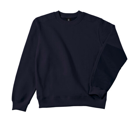 B &amp; C Hero Pro Workwear Sweater, Navy, M bedrucken, Art.-Nr. 213422004