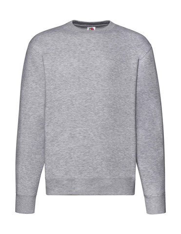 Fruit of the Loom Premium Set In Sweat, Heather Grey, 3XL bedrucken, Art.-Nr. 215011238