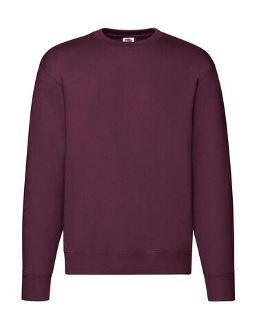 Fruit of the Loom Premium Set In Sweat, Burgundy, L bedrucken, Art.-Nr. 215014485