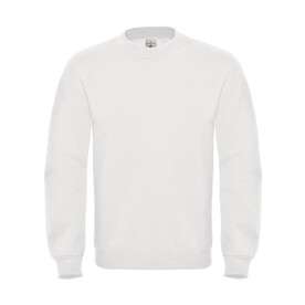 B &amp;amp; C ID.002 Cotton Rich Sweatshirt, White, XS bedrucken, Art.-Nr. 215420002