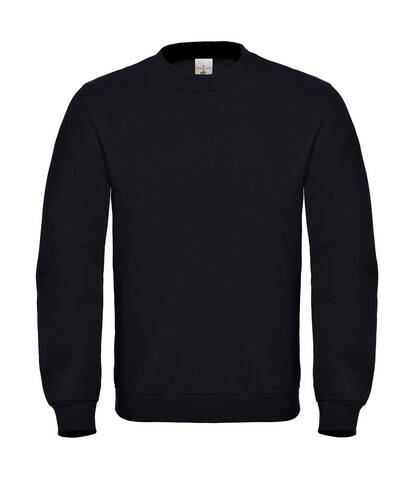 B &amp; C ID.002 Cotton Rich Sweatshirt, Black, 5XL bedrucken, Art.-Nr. 215421010