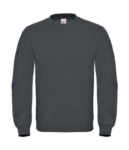 B &amp; C ID.002 Cotton Rich Sweatshirt, Anthracite, XS bedrucken, Art.-Nr. 215421402