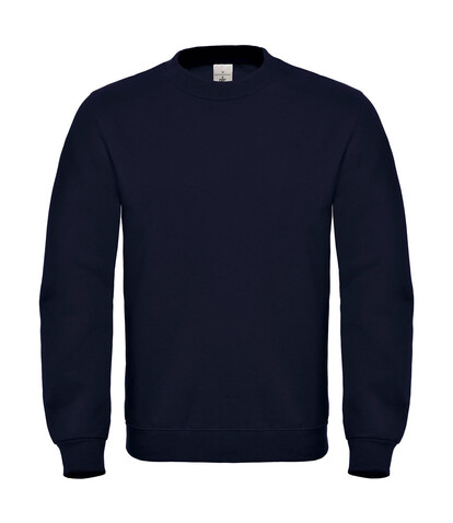 B &amp; C ID.002 Cotton Rich Sweatshirt, Navy, S bedrucken, Art.-Nr. 215422003