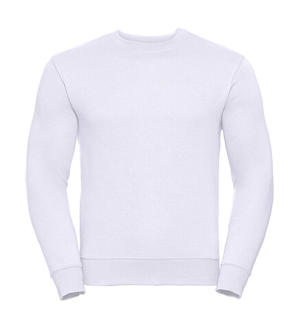 Russell Europe The Authentic Sweat, White, M bedrucken, Art.-Nr. 216000004