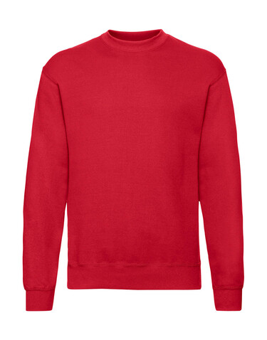 Fruit of the Loom Classic Set In Sweat, Red, XL bedrucken, Art.-Nr. 216014006