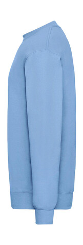 Fruit of the Loom Classic Set In Sweat, Dark Heather Grey, 2XL bedrucken, Art.-Nr. 216011267