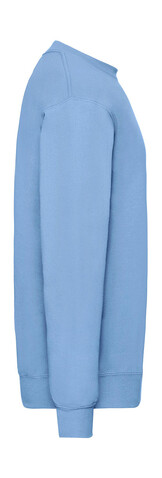 Fruit of the Loom Classic Set In Sweat, Dark Heather Grey, 2XL bedrucken, Art.-Nr. 216011267