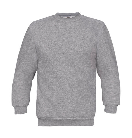 B &amp; C Set In Sweatshirt, Heather Grey, L bedrucken, Art.-Nr. 216421235