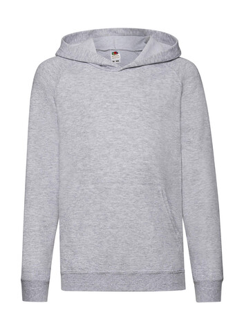Fruit of the Loom Kids` Lightweight Hooded Sweat, Royal, 164 (14-15) bedrucken, Art.-Nr. 218013008