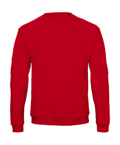 B &amp; C ID.202 50/50 Sweatshirt Unisex, Red, M bedrucken, Art.-Nr. 220424004